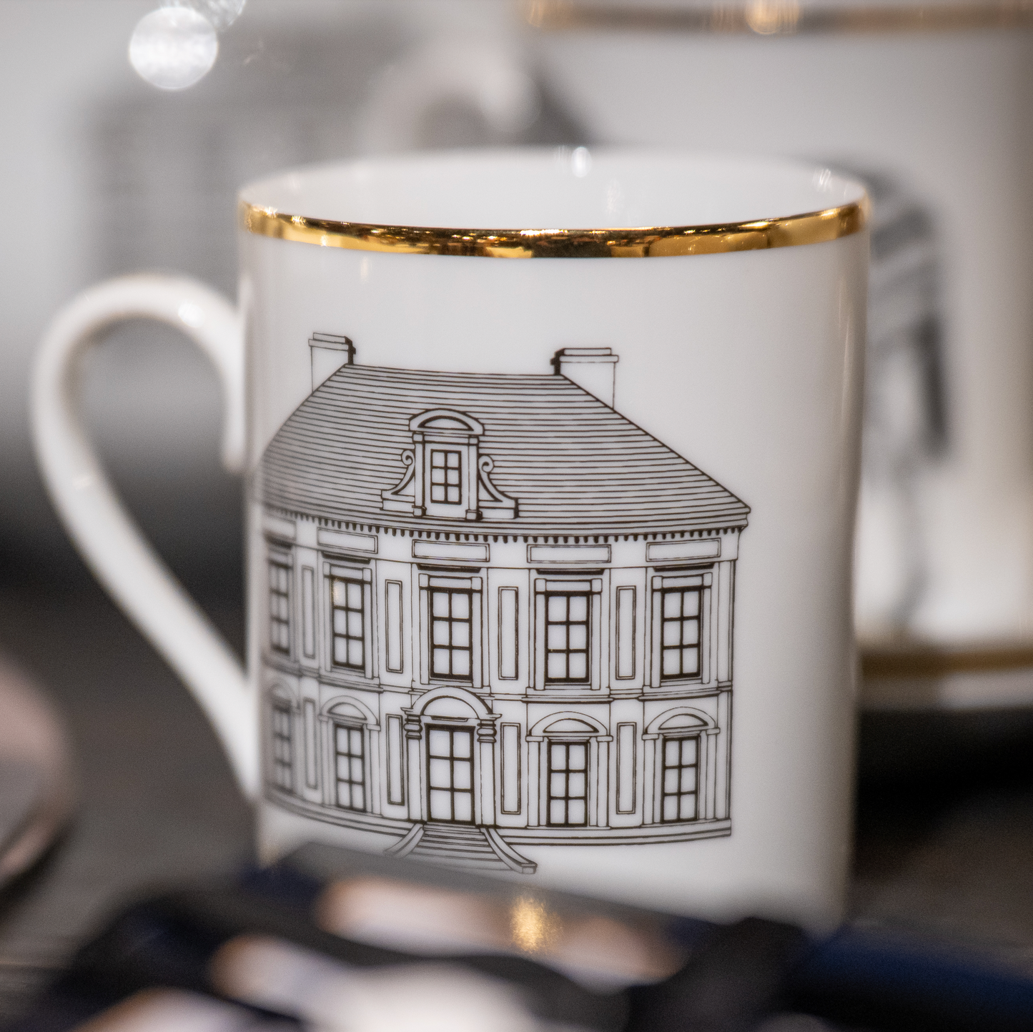 Mug - Limoges Porcelain - Design by La casa de Lo de Manuela