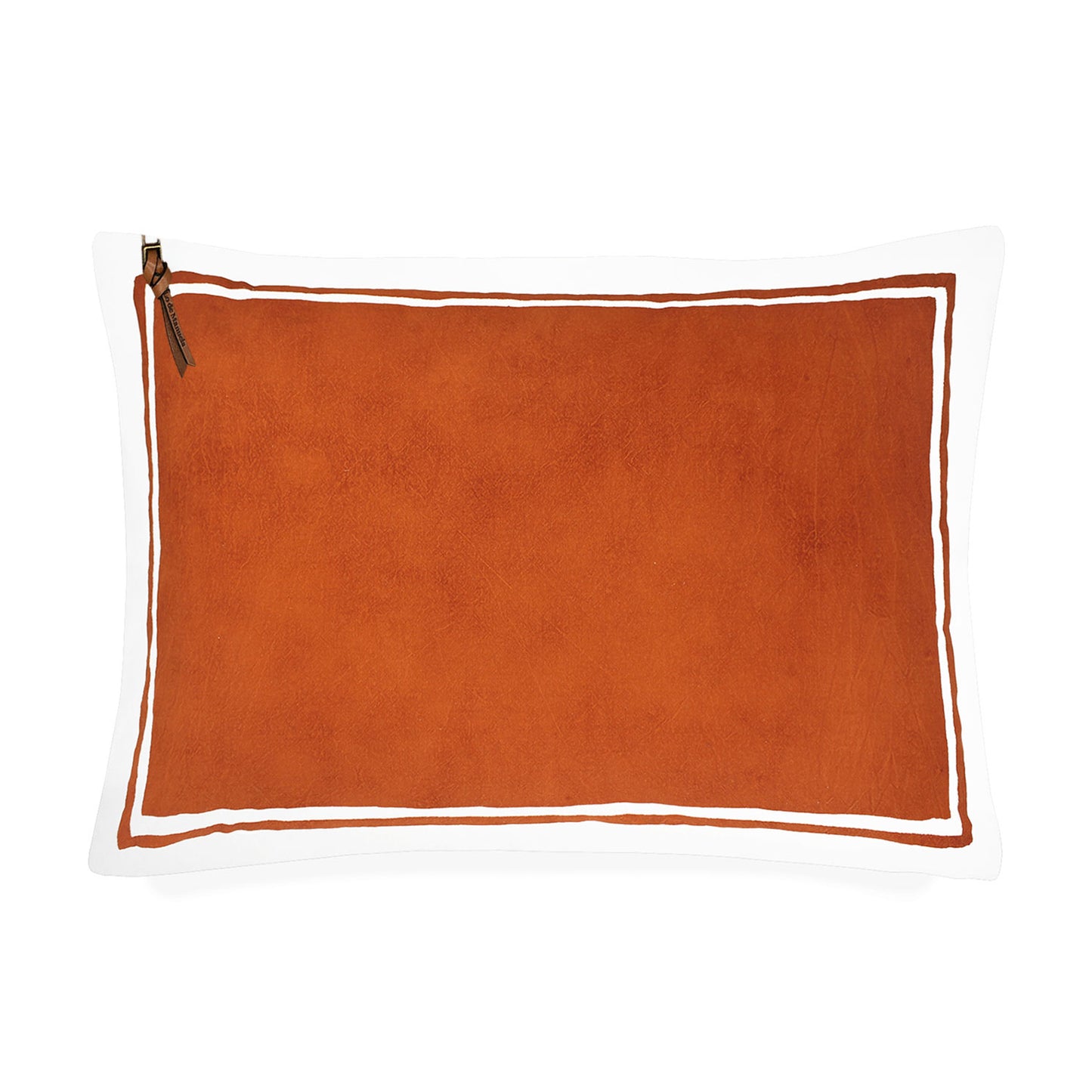 Funda De Cojín · Algodón Lavado · Cap Sa Sal · Naranja Oscuro