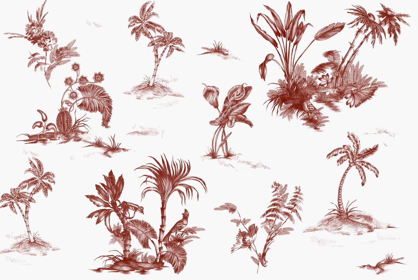 Papel de Pared · Diseño Palmeras