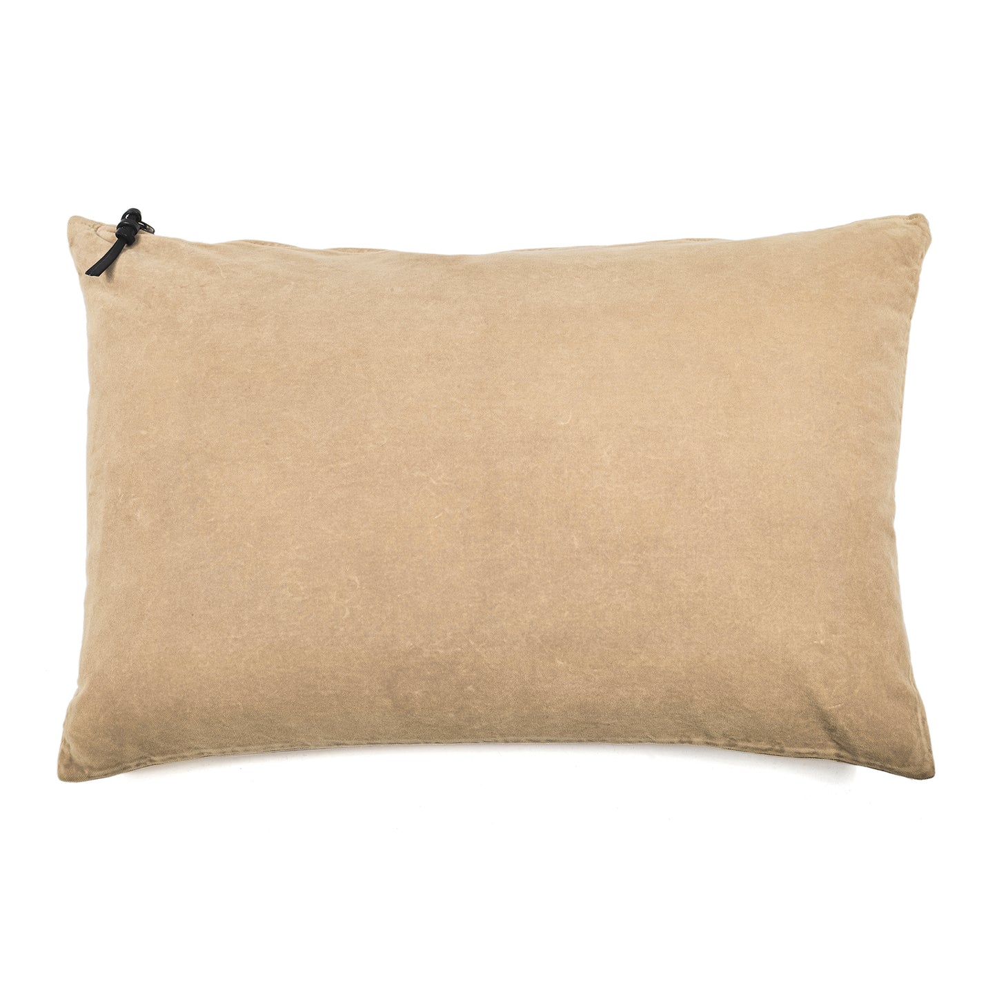 Funda De Cojín · Terciopelo Lavado · Arena