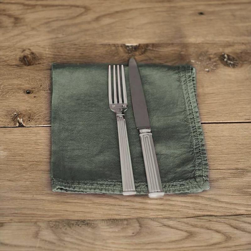 Napkin - Pure Washed Linen - Acacia Green
