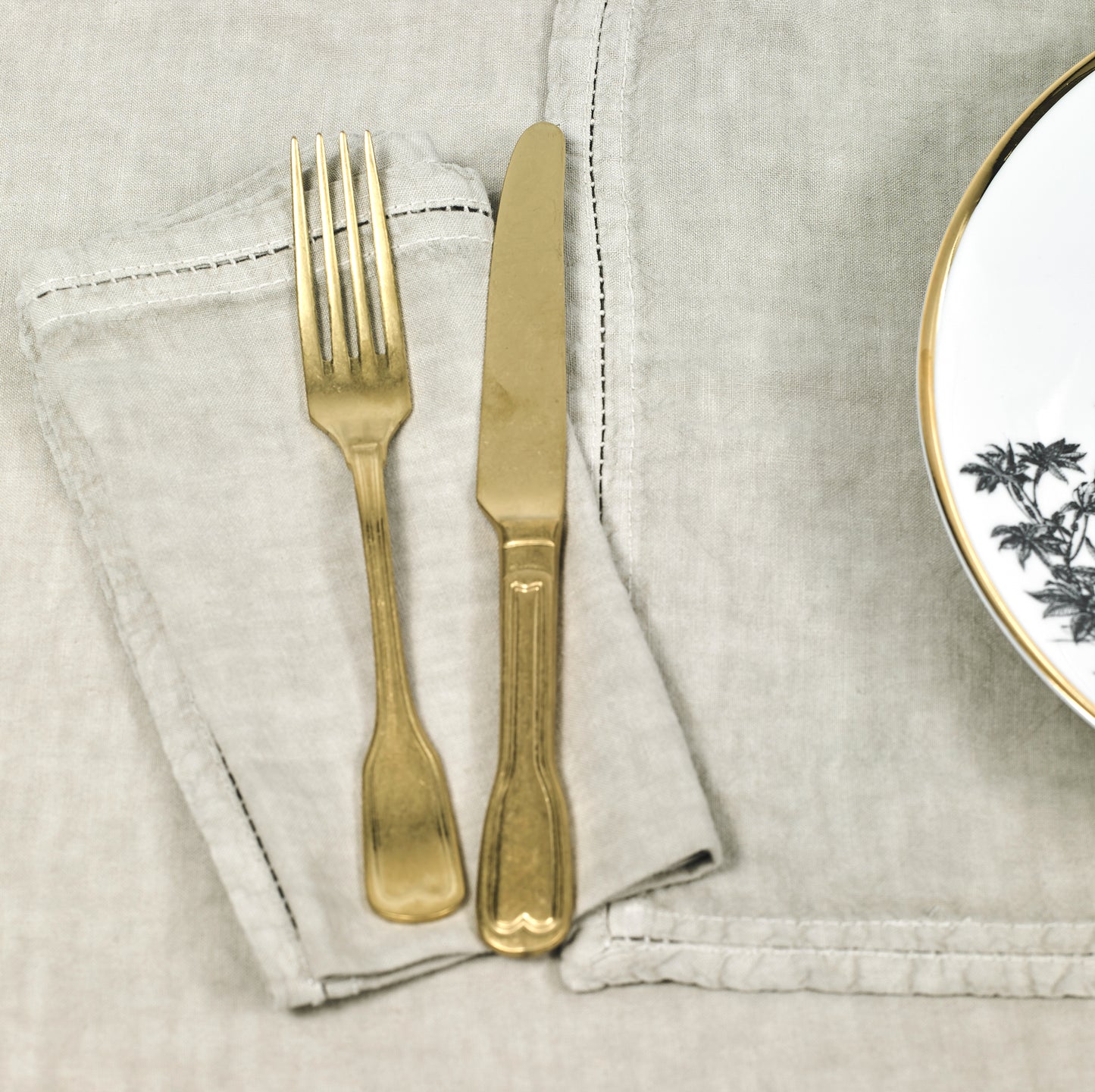 Serviette de table - Pure Linen Washed - Beige