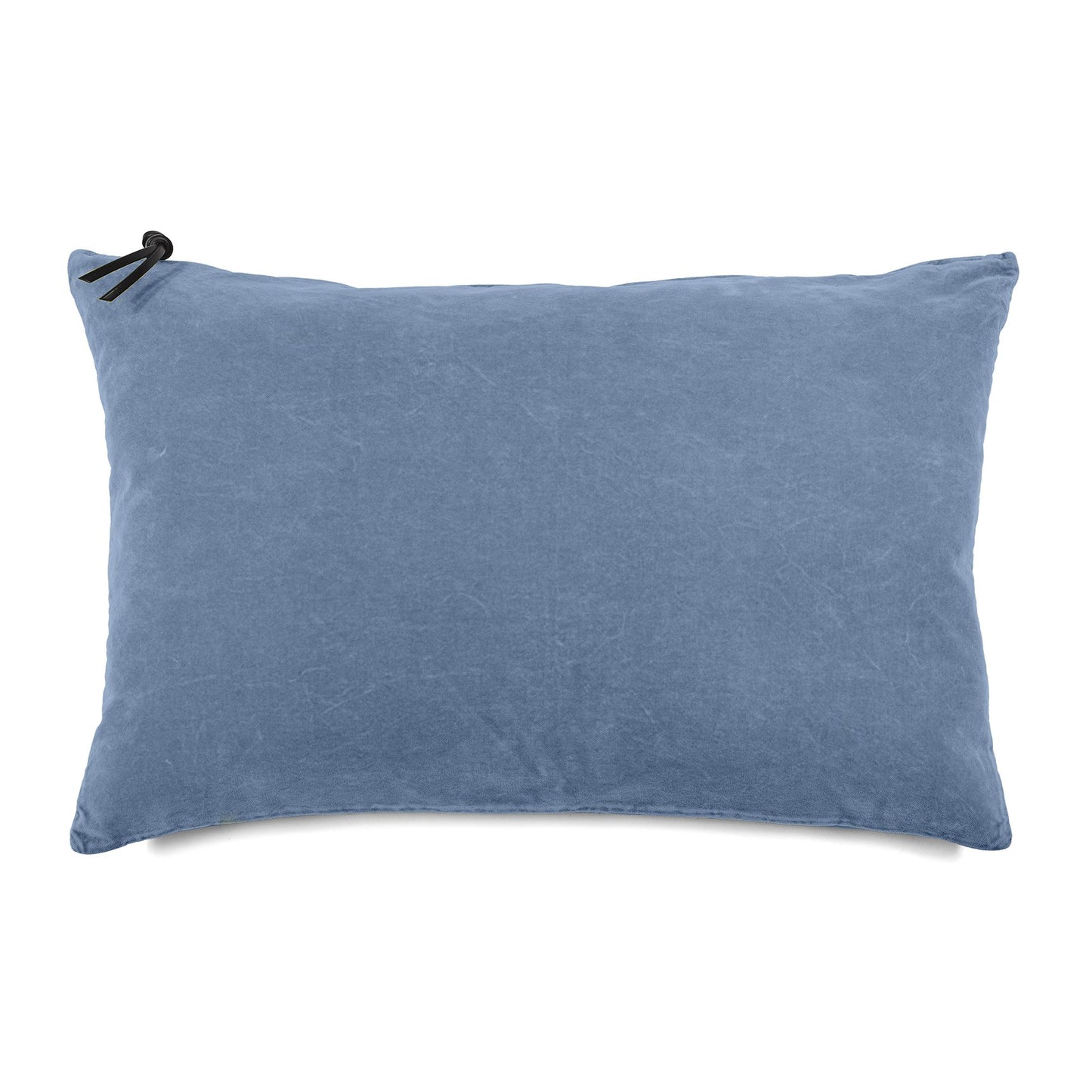 Housse de coussin 60X40 - Velours lavé - Couleur turquoise - Lo de Manuela