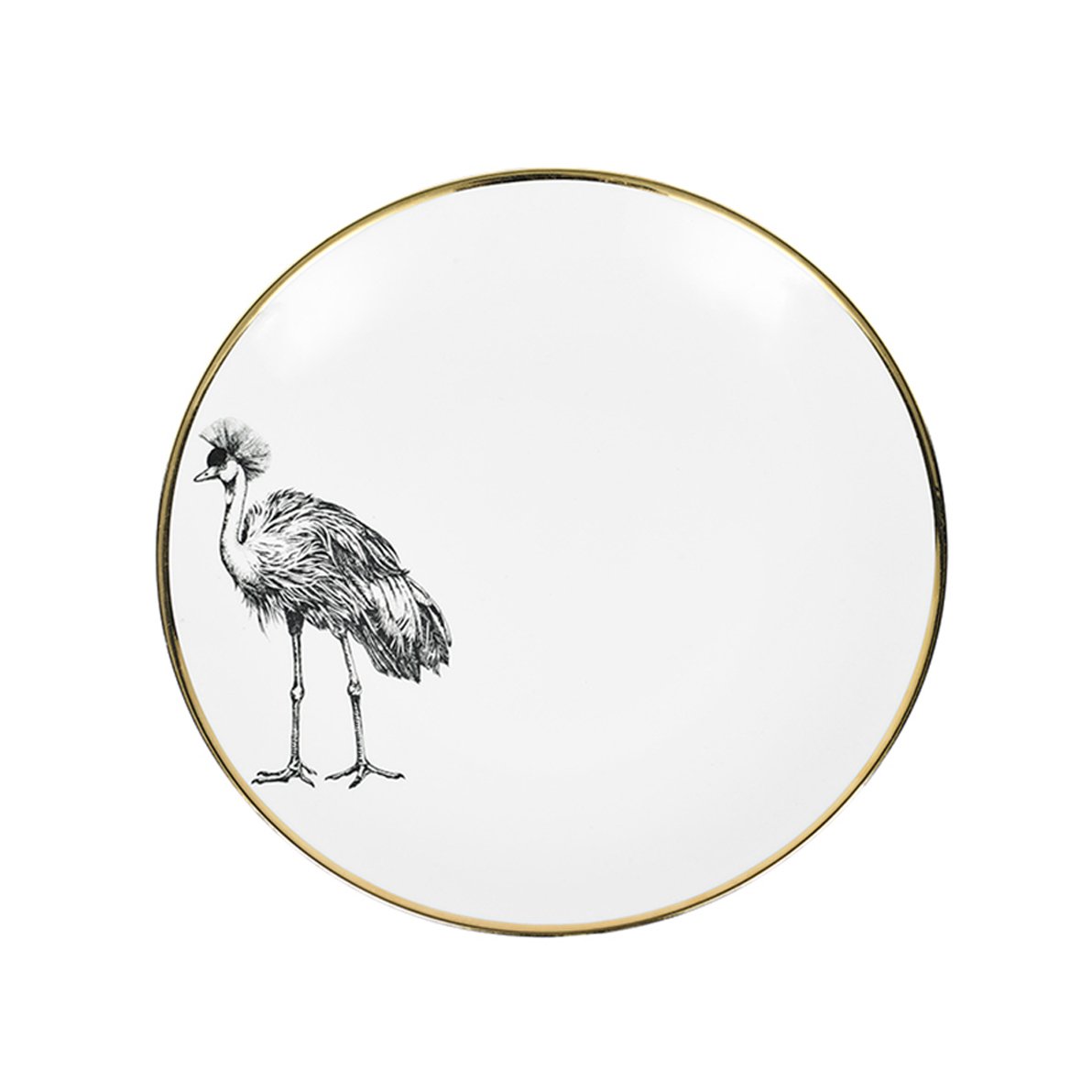 Grand plat - Porcelaine de Limoges - Design de la grue - Lo de Manuela