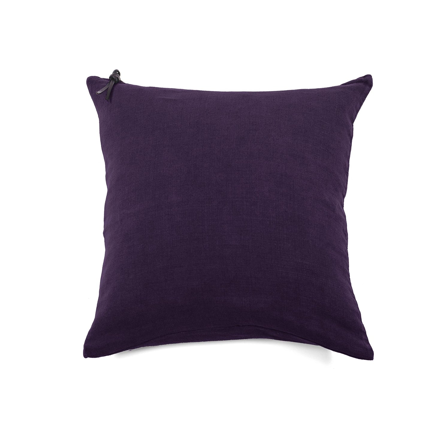 Funda De Cojín · Puro lino lavado · Violeta