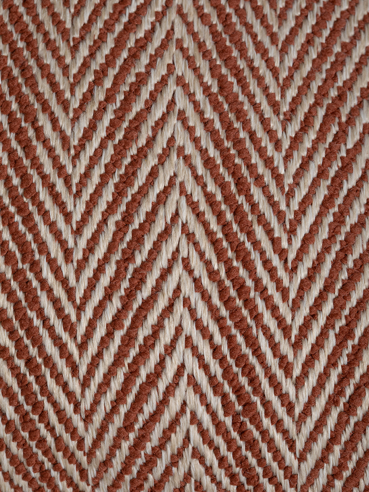 Funda De Cojín · Diseño Espiga · Color Teja