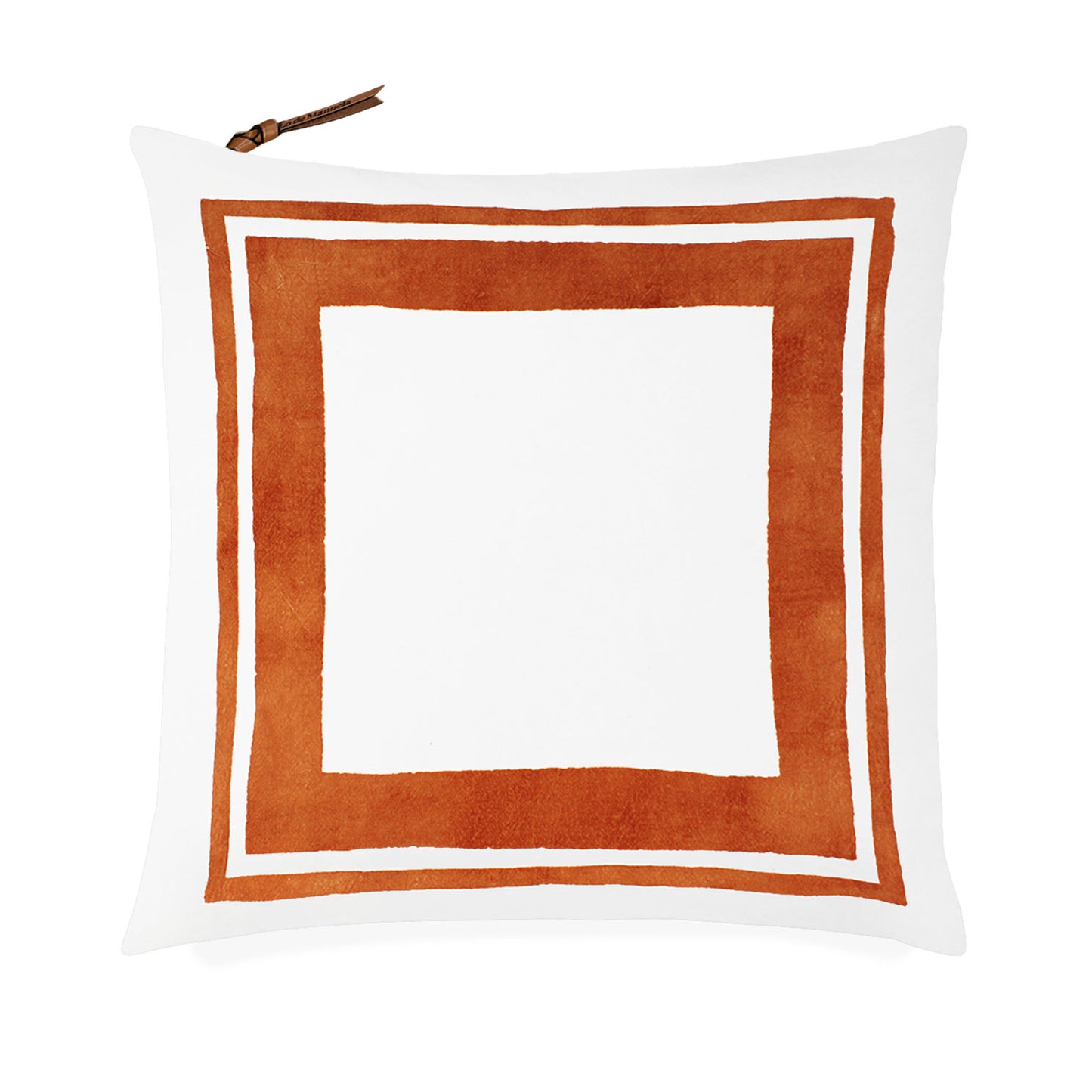 Funda De Cojín · Algodón Lavado · Cap Sa Sal · Naranja Oscuro