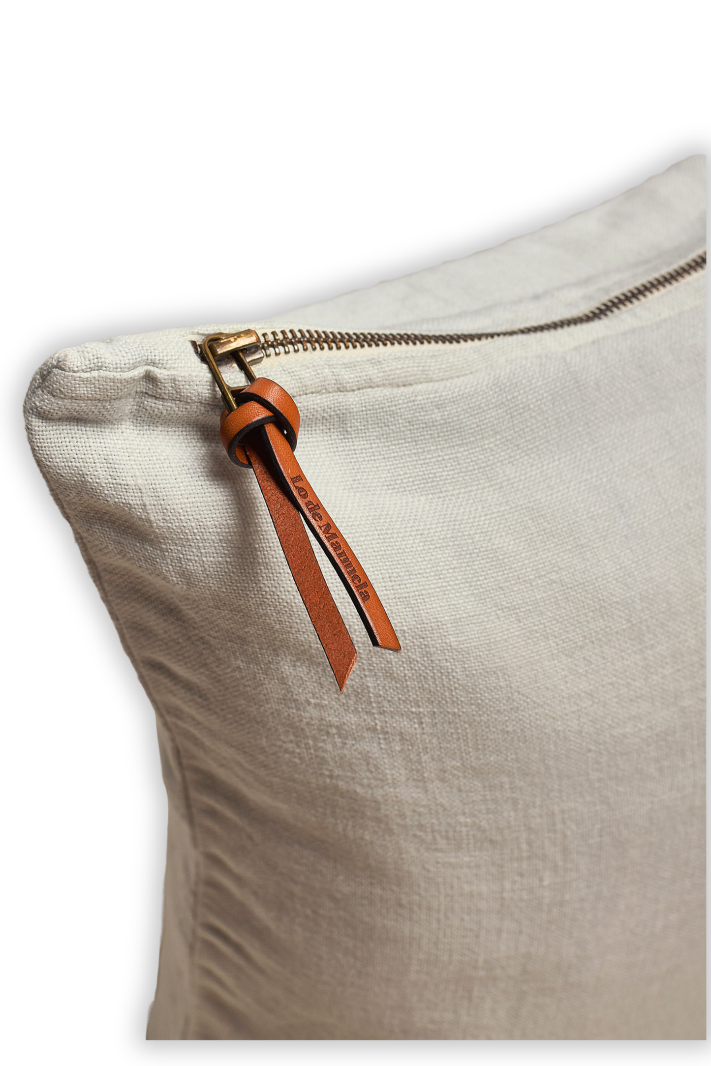 Funda De Cojín · Puro Lino Lavado · Beige