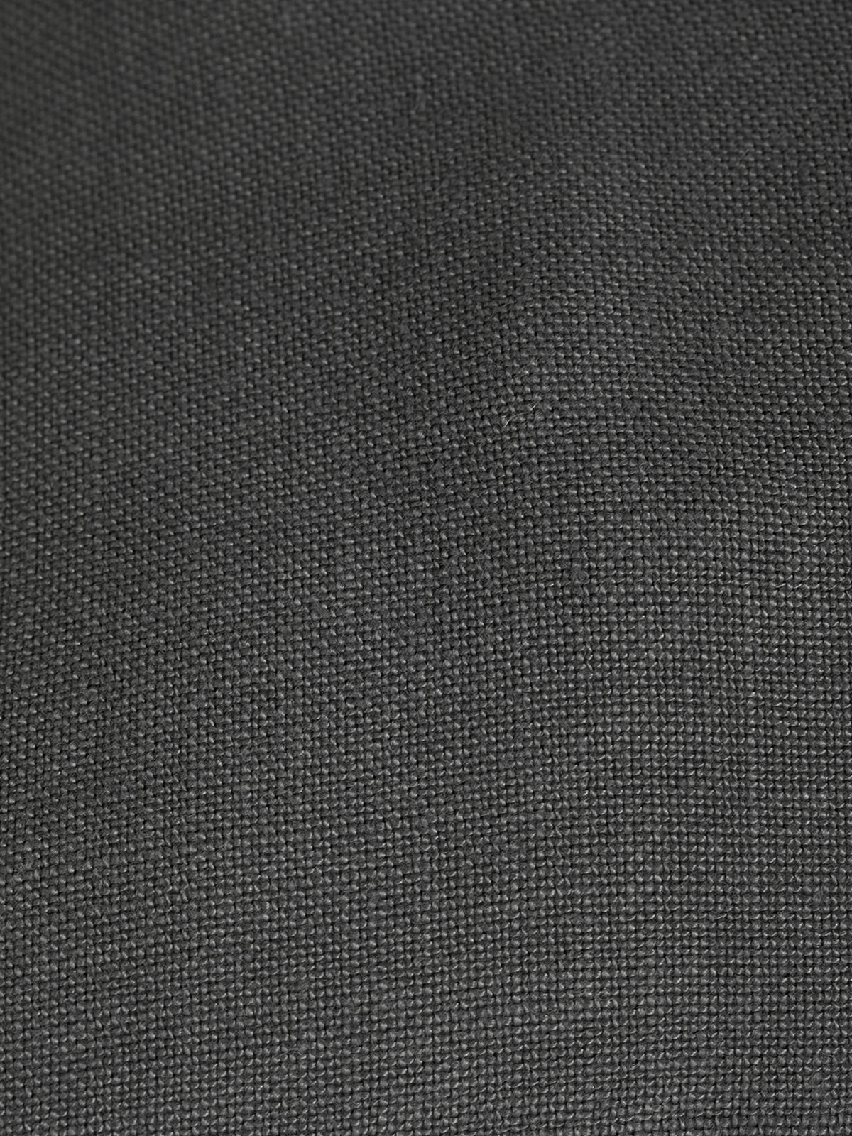 Funda De Cojín · Puro Lino Lavado · Gris Plomo