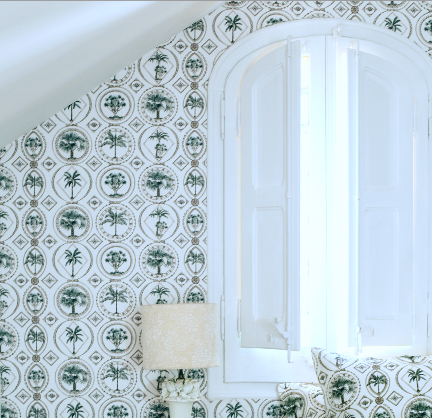 Papel de Pared · Diseño Toile De Palmiers