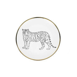 Plato De Pan · Porcelana De Limoges · Diseño Tigre - Lo de Manuela