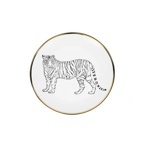 Plato De Pan · Porcelana De Limoges · Diseño Tigre - Lo de Manuela