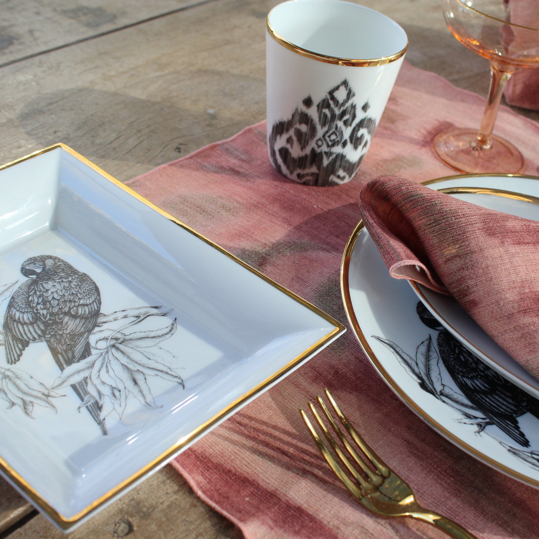 A table for Valentine's Day