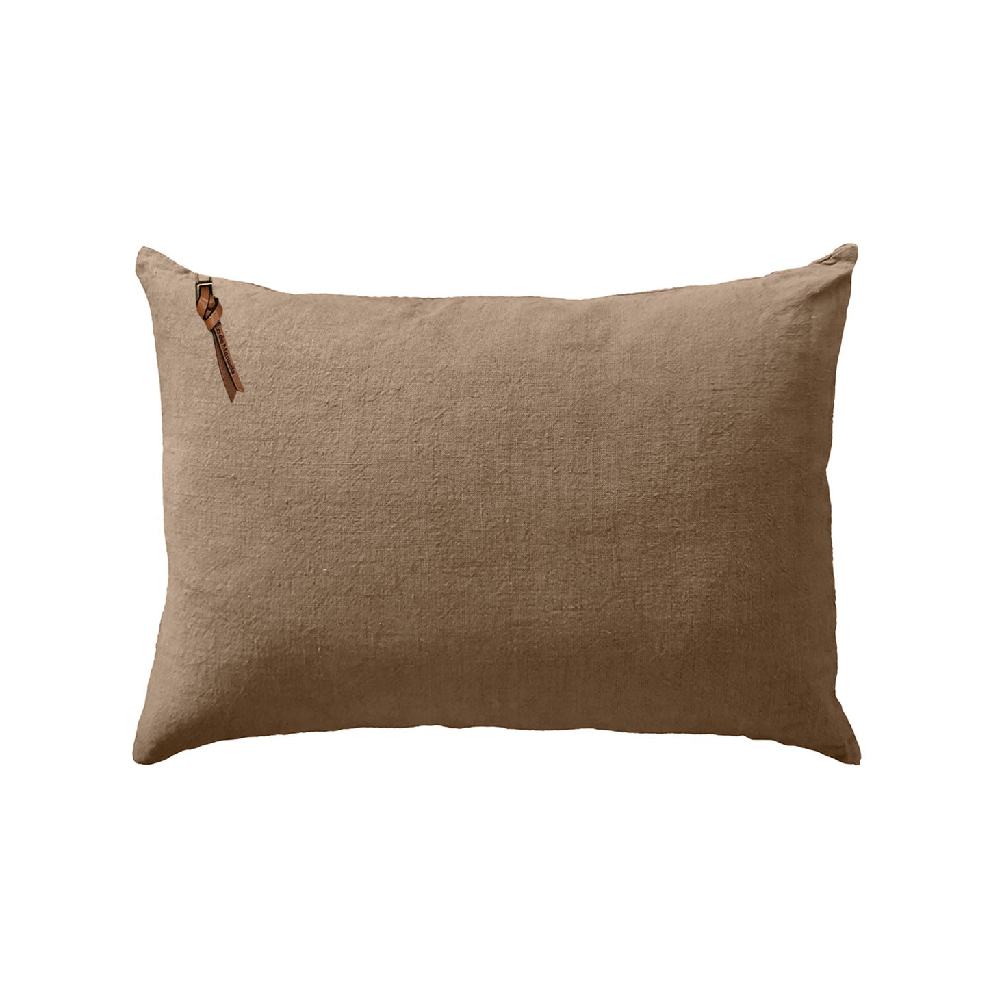 Funda De Cojín · Puro Lino Lavado · Pardo