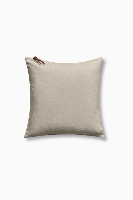 Funda De Cojín · Puro Lino Lavado · Beige