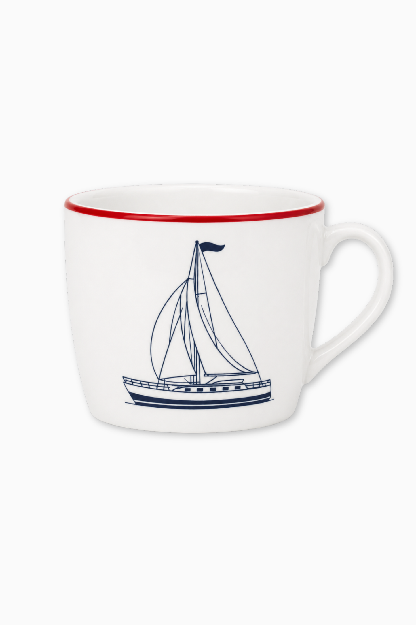 Vajilla · Porcelana de Limoges ·  Barco