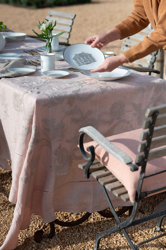 Dessert plate - Limoges Porcelain - Design by Casa Lo de Manuela