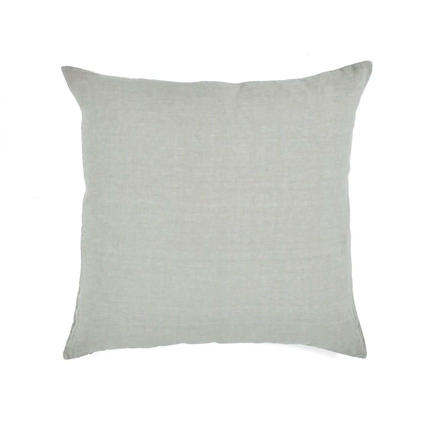 Funda De Almohada · Puro Lino Lavado · Color Caqui