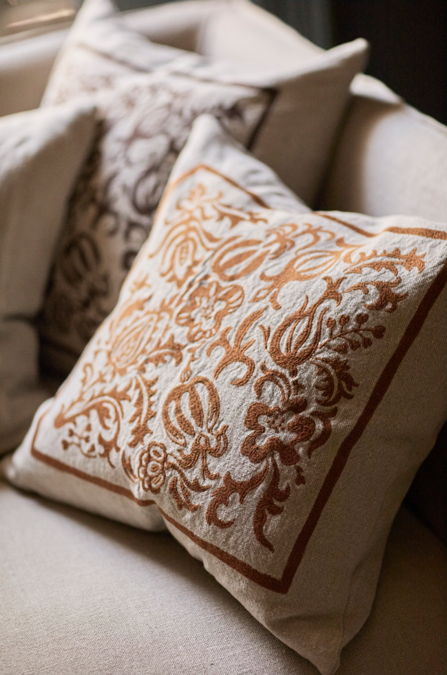 Funda De Cojín · Puro Lino Lavado · Calafia