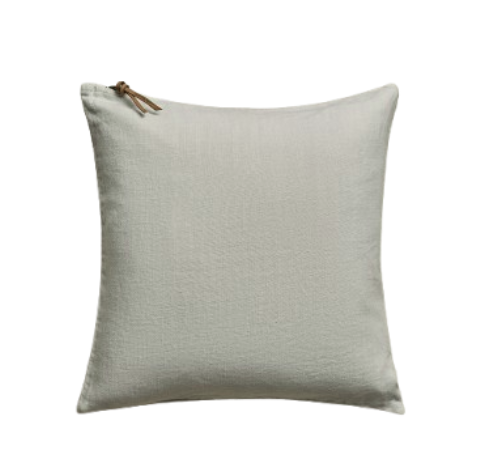 Funda De cojín · Puro Lino Lavado · Gris claro