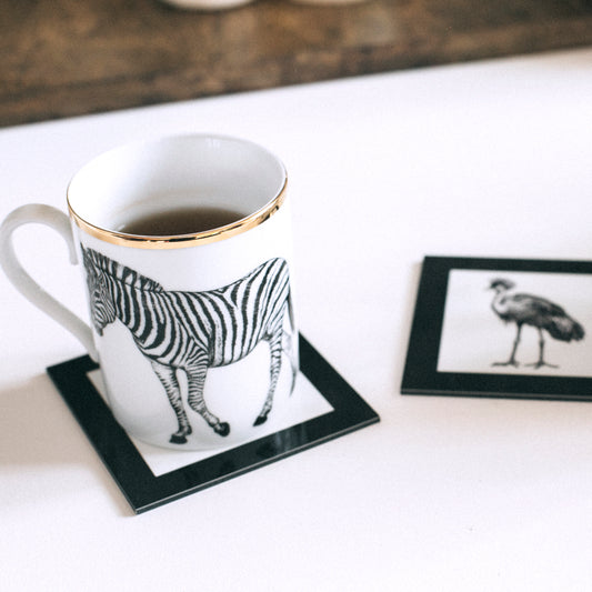 Square Coasters - Serengeti Design (Pack Of 4)