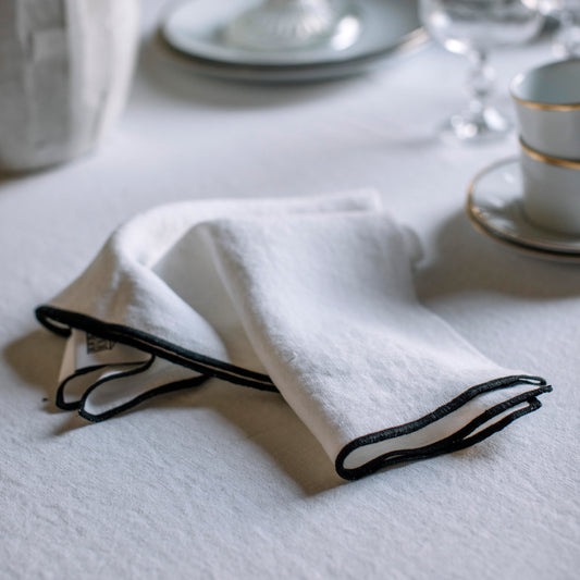 Napkin - Pure Washed Linen - Tea time