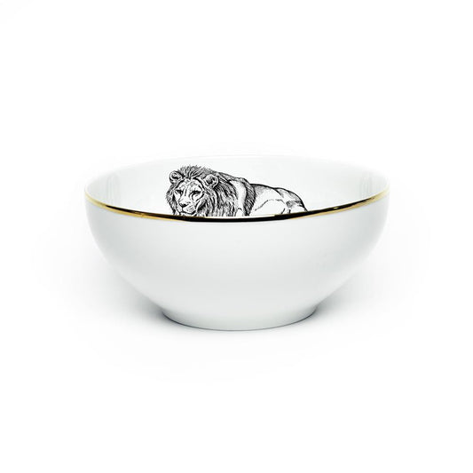 Salad Bowl - Limoges Porcelain - Leon Design - Lo de Manuela