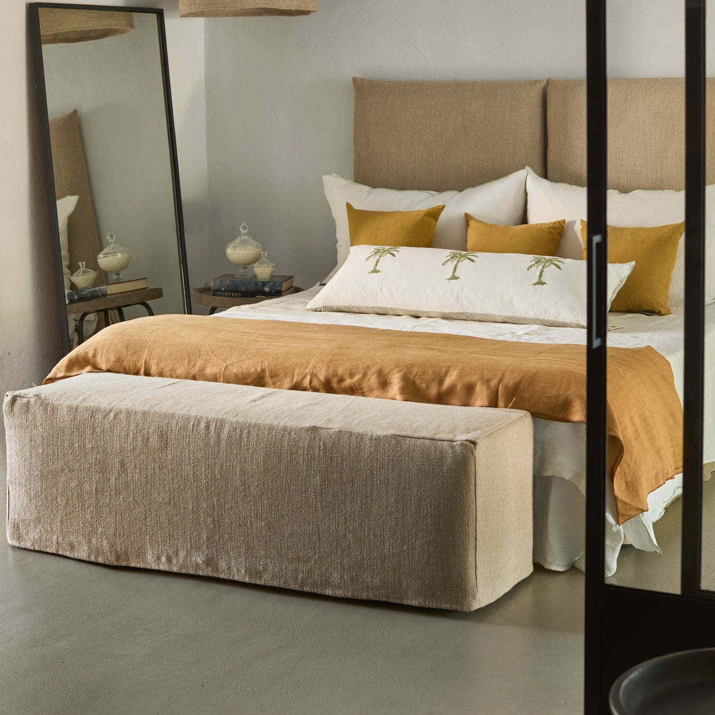 Banqueta · Puro Lino Lavado · Toscana