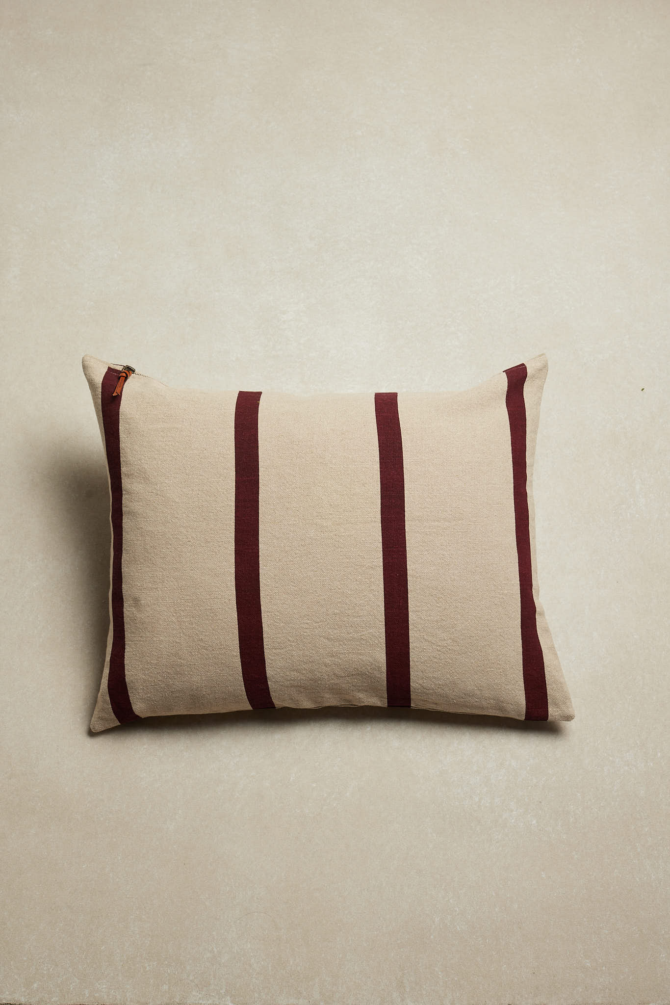 Funda de Cojín · Puro Lino Lavado · Rayas