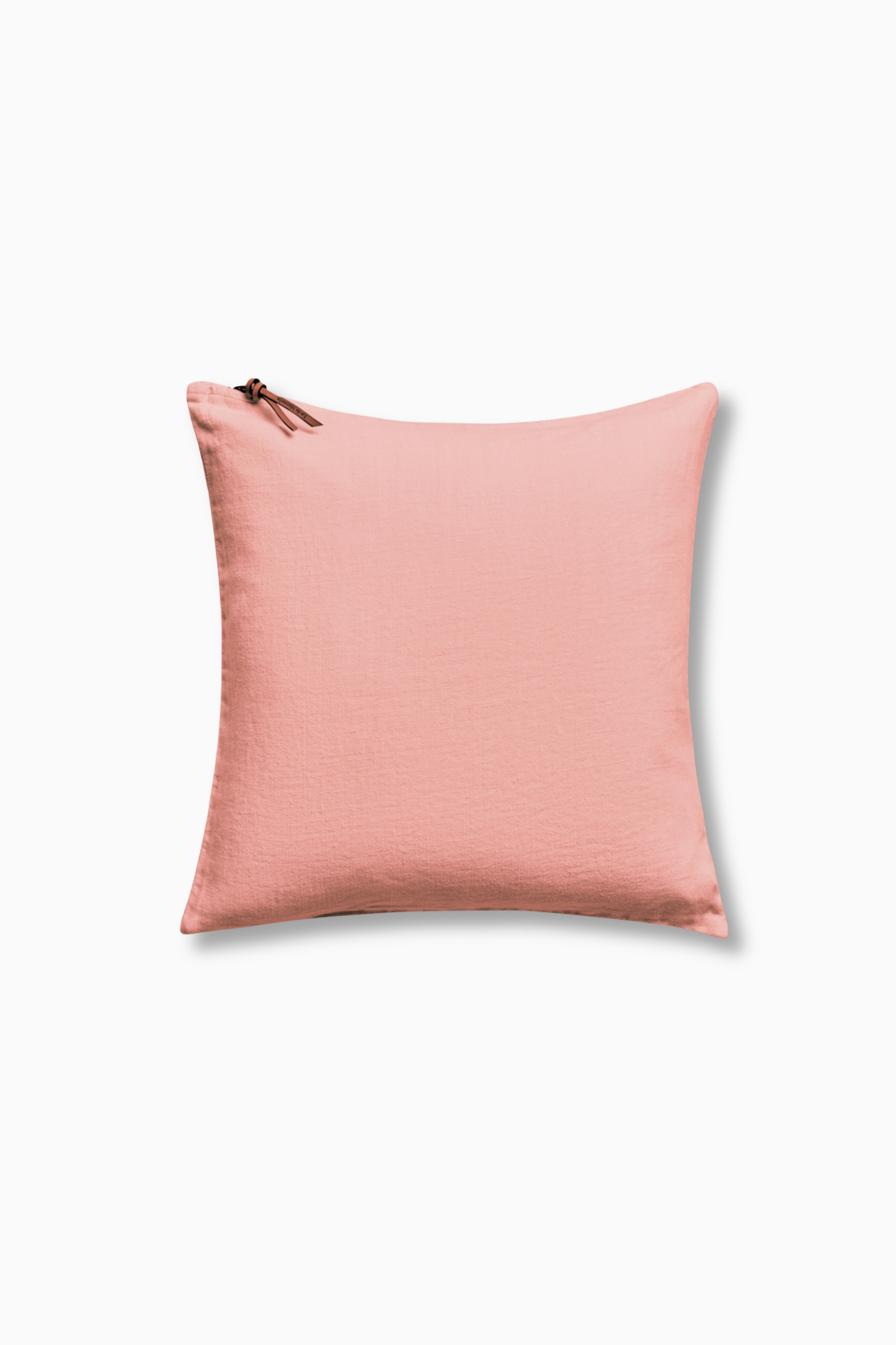 Funda De Cojín · Puro Lino Lavado · Rosa Intenso