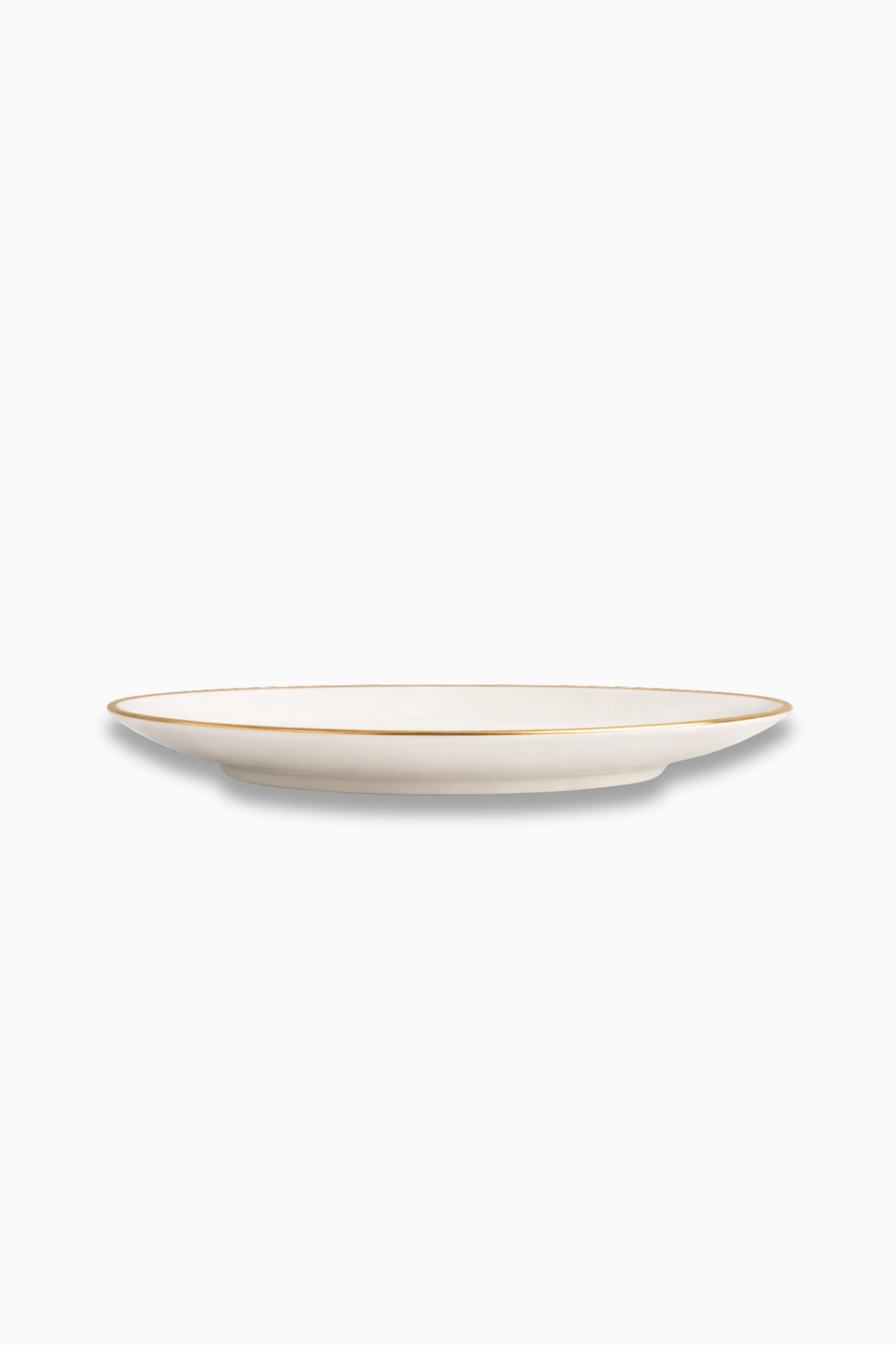 Vaisselle blanche - Porcelaine de Limoges - Bordure or