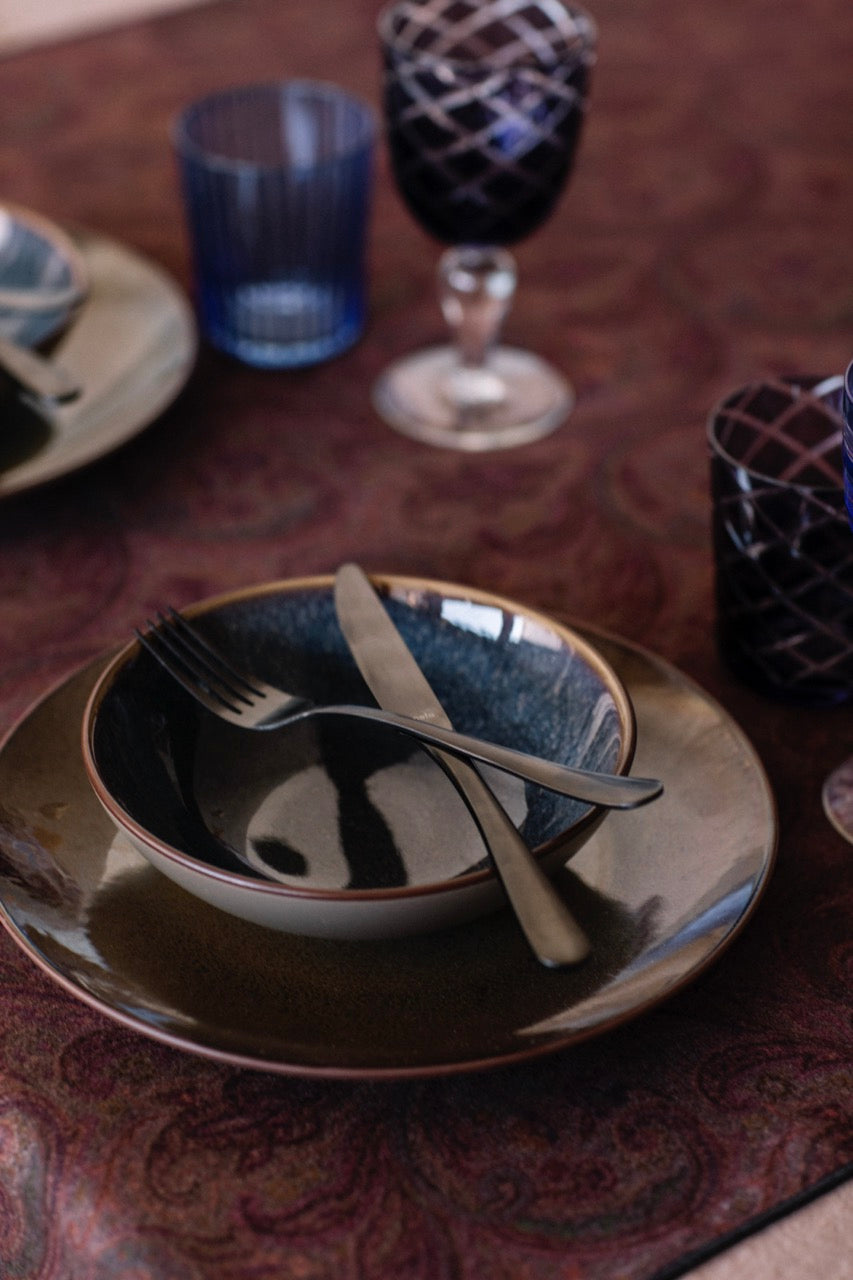 Vajilla · Grès · Índigo