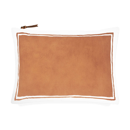 Funda De Cojín · Algodón Lavado · Cap Sa Sal · Camel Oscuro