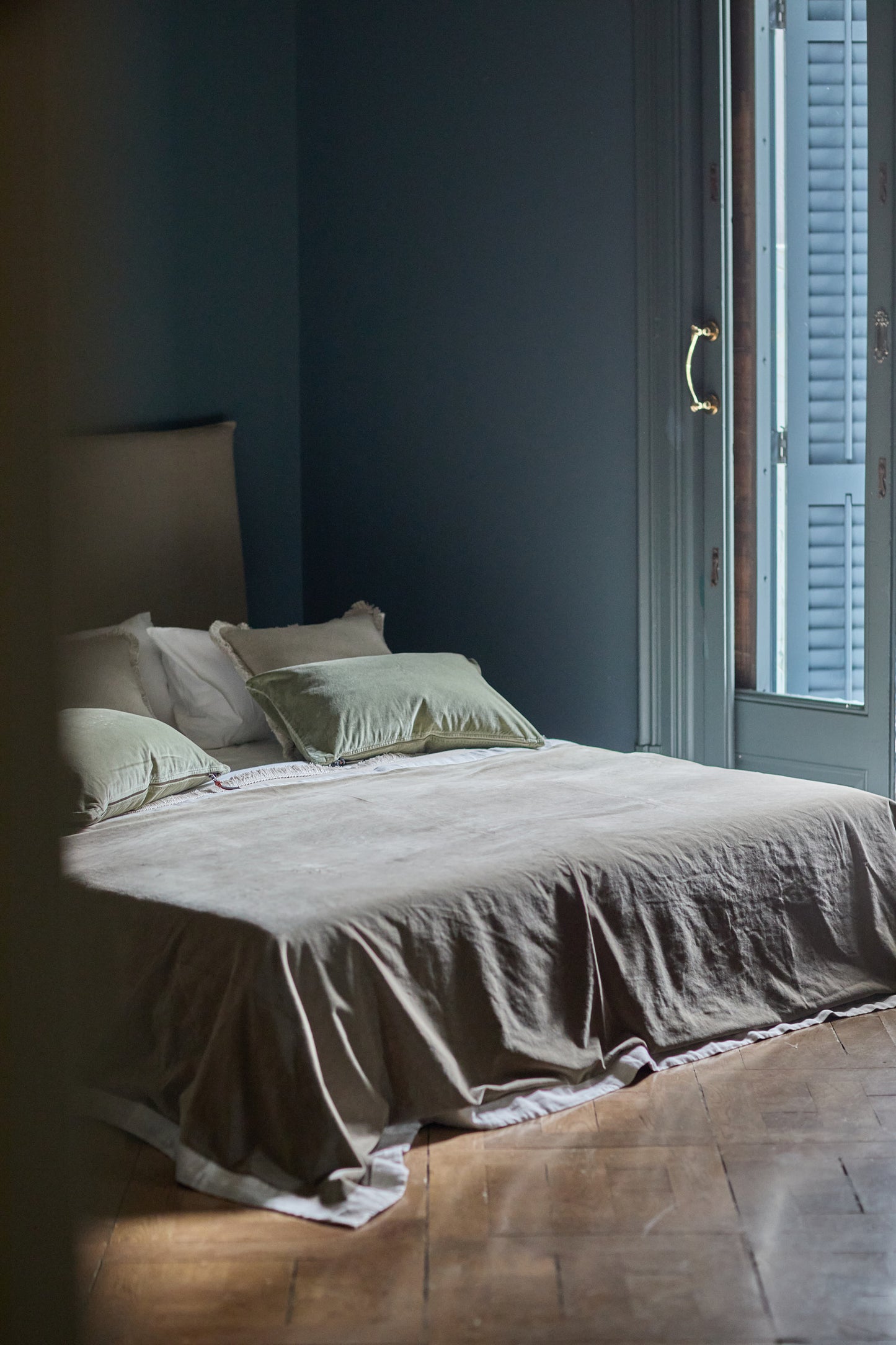 Plaid · Terciopelo/Lino Lavado