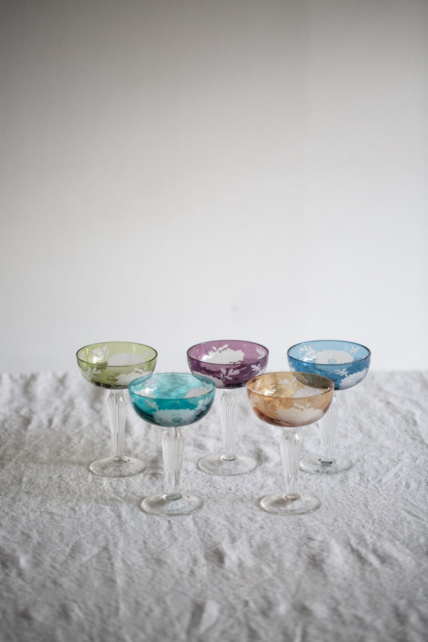 Verres à champagne - Cristal - Pauline - Lot de 6
