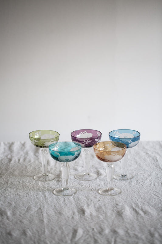 Verres à champagne - Cristal - Pauline - Lot de 6