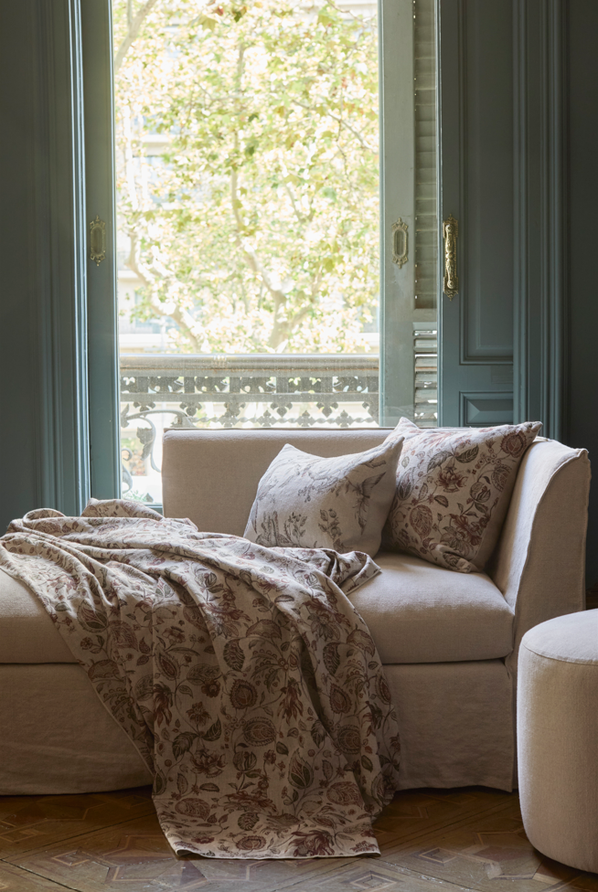 Plaid Estampado · Puro Lino Lavado · Paislay