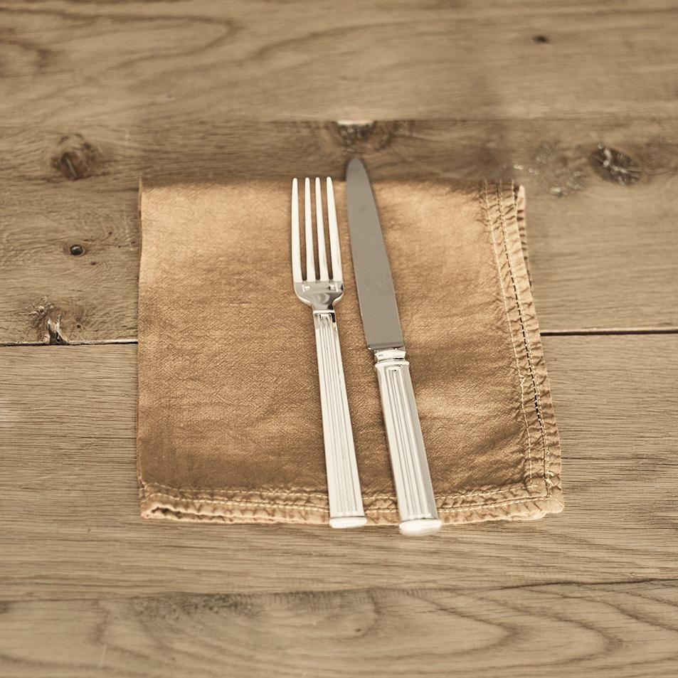 Serviette de table - Pure Linen Washed - Ochre