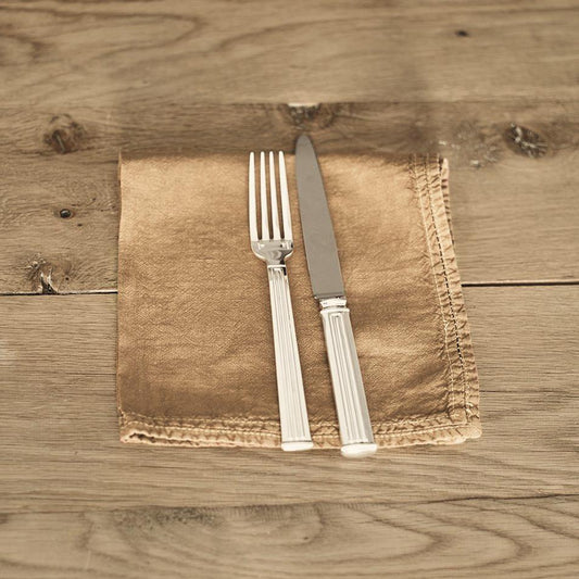 Serviette de table - Pure Linen Washed - Ochre