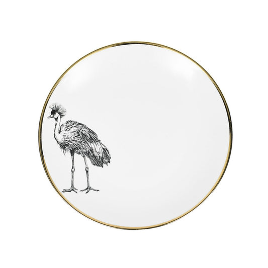 Grand plat - Porcelaine de Limoges - Design de la grue - Lo de Manuela