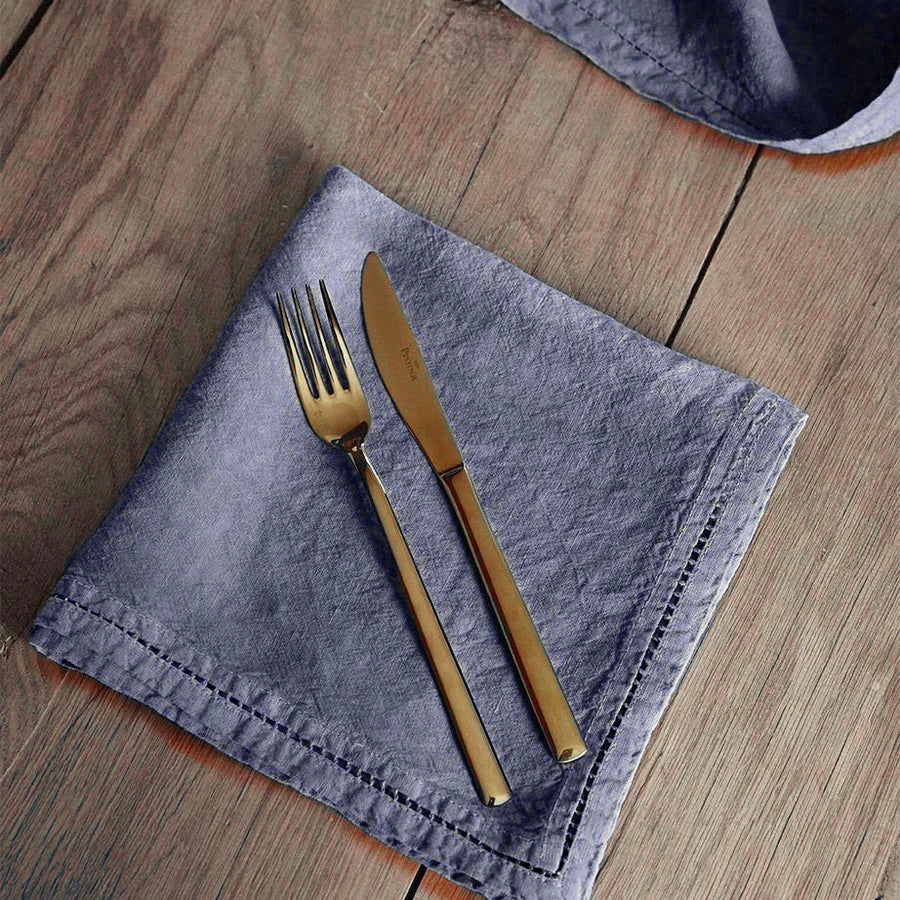 Serviette de table - Pure Linen Washed - Stone Blue