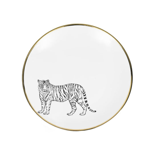 Grand plat - Porcelaine de Limoges - Tigre Design - Lo de Manuela