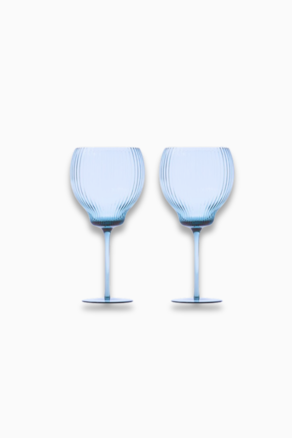 Copa/Vaso · Vidrio · Azul · Clara · Set 6 ud