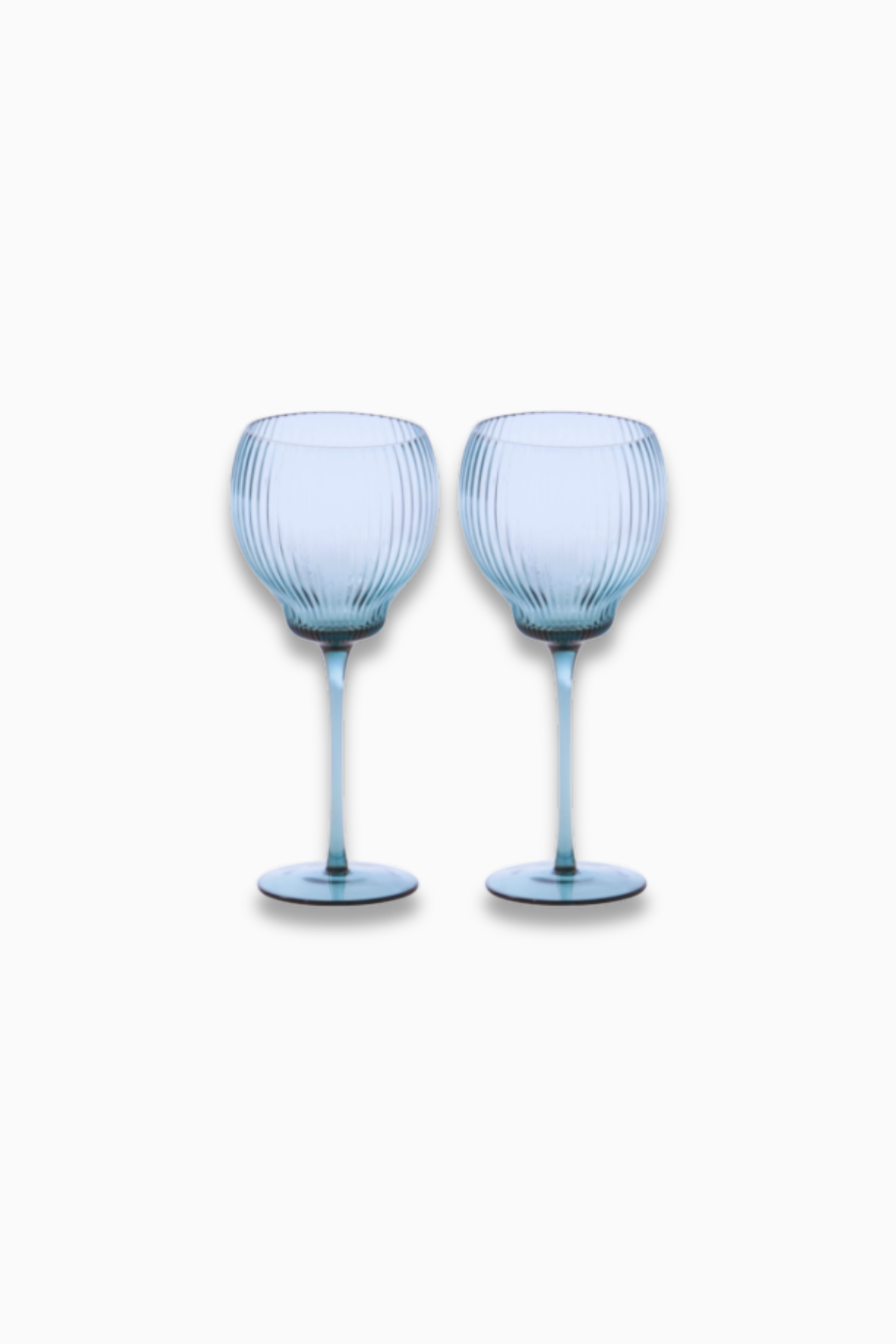 Copa/Vaso · Vidrio · Azul · Clara · Set 6 ud