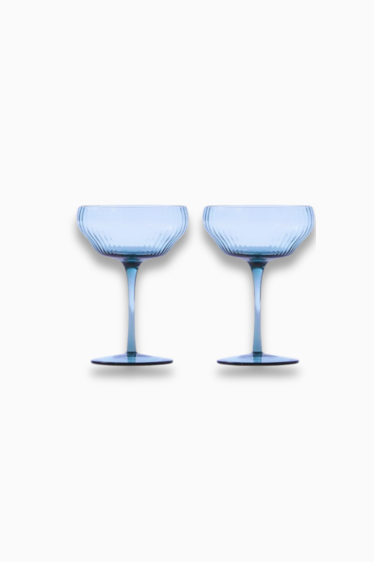 Copa/Vaso · Vidrio · Azul · Clara · Set 6 ud