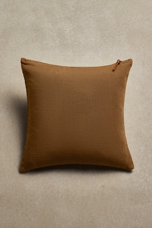Funda De Cojín · Puro lino lavado · Whisky