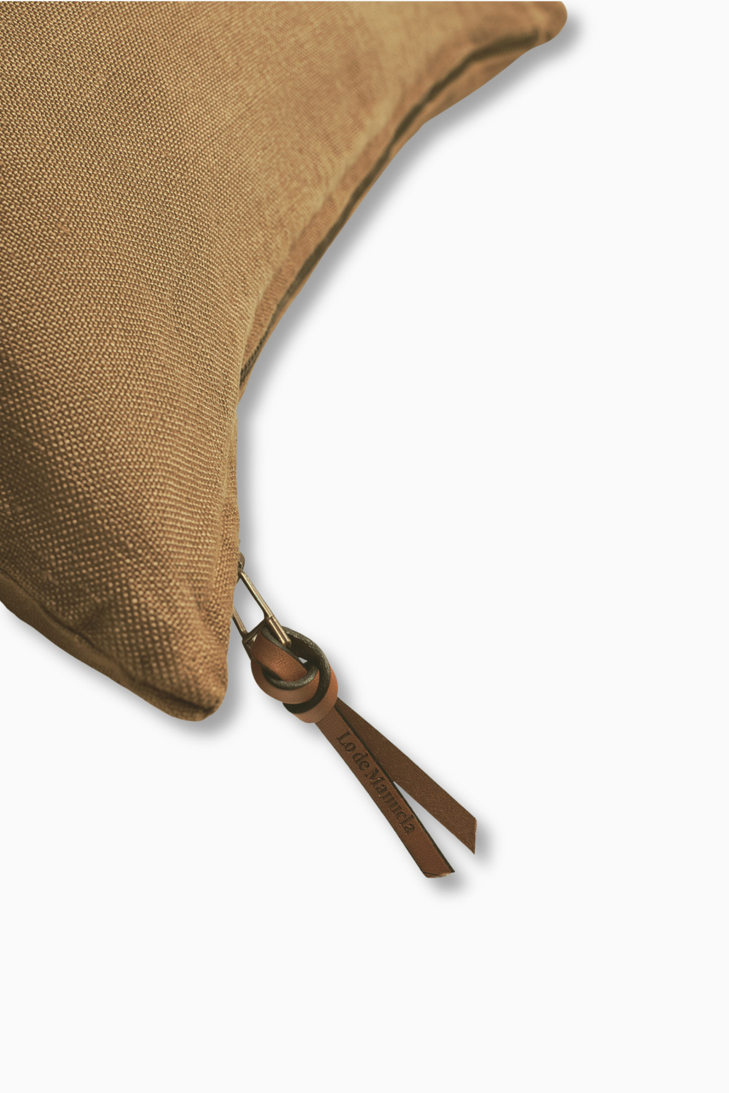 Funda De Cojín · Puro Lino Lavado · Bronce