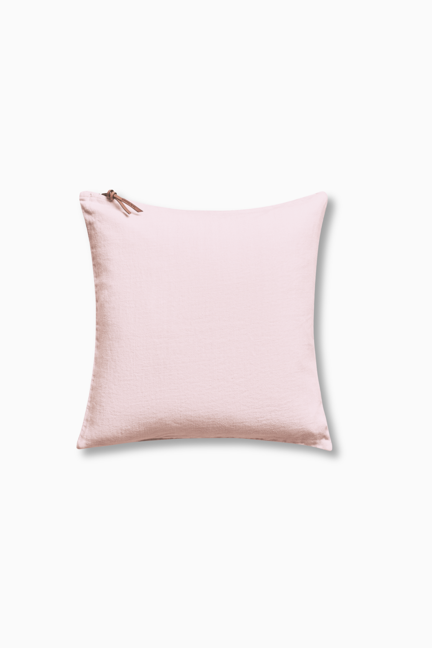 Funda De Cojín · Puro Lino Lavado · Rosa Palo