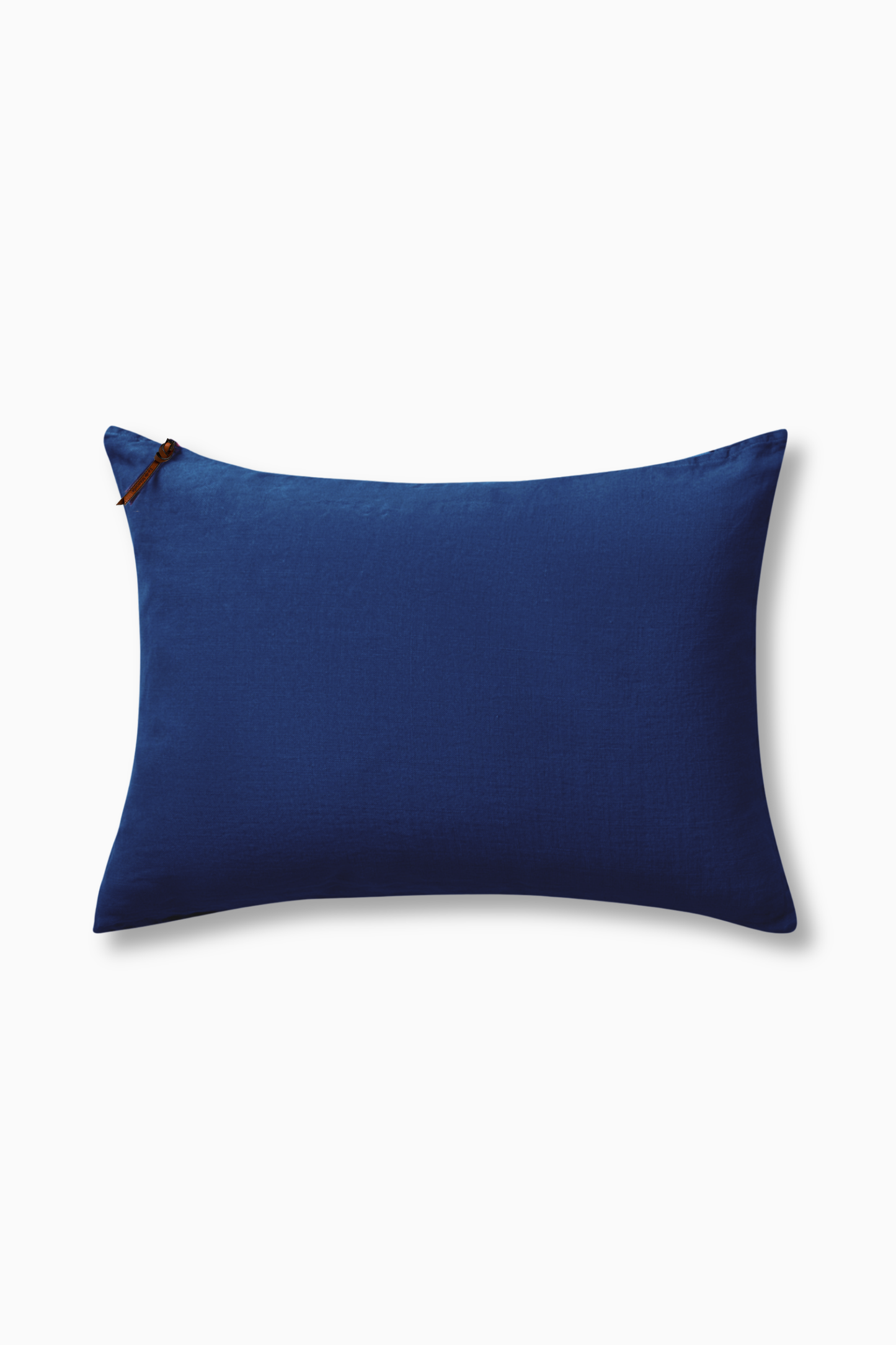 Funda De Cojín · Puro Lino Lavado · Azul