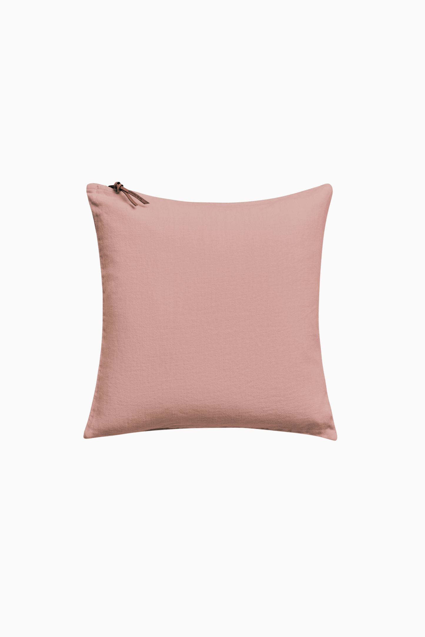 Funda De Cojín · Puro Lino Lavado · Rosa Palo